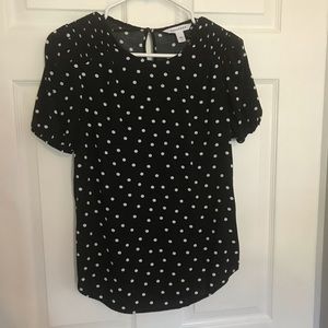 SOLD Popsugar Polka Dot Blouse